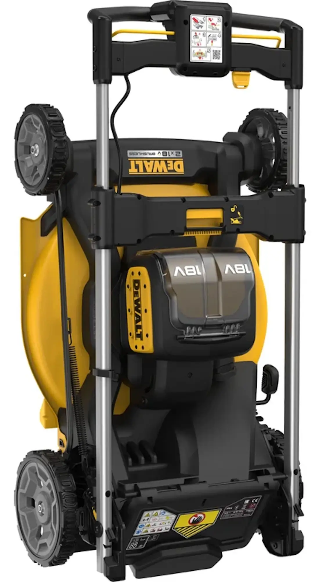 Masina de tuns iarba cu acumulator Dewalt DCMWSP156W2-QW