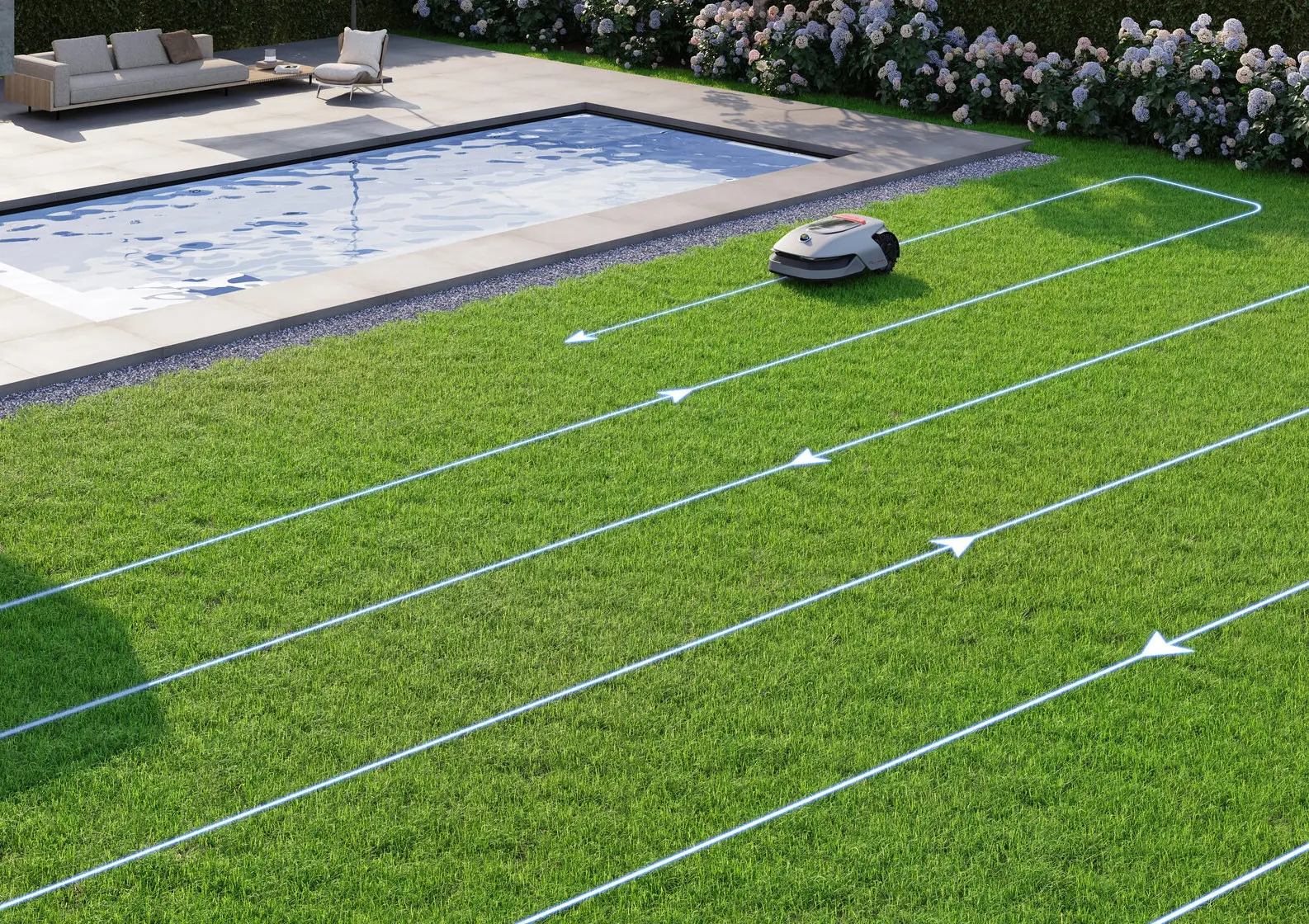 Mașină-robot de tuns iarba Dreame A1 Pro (Grey)