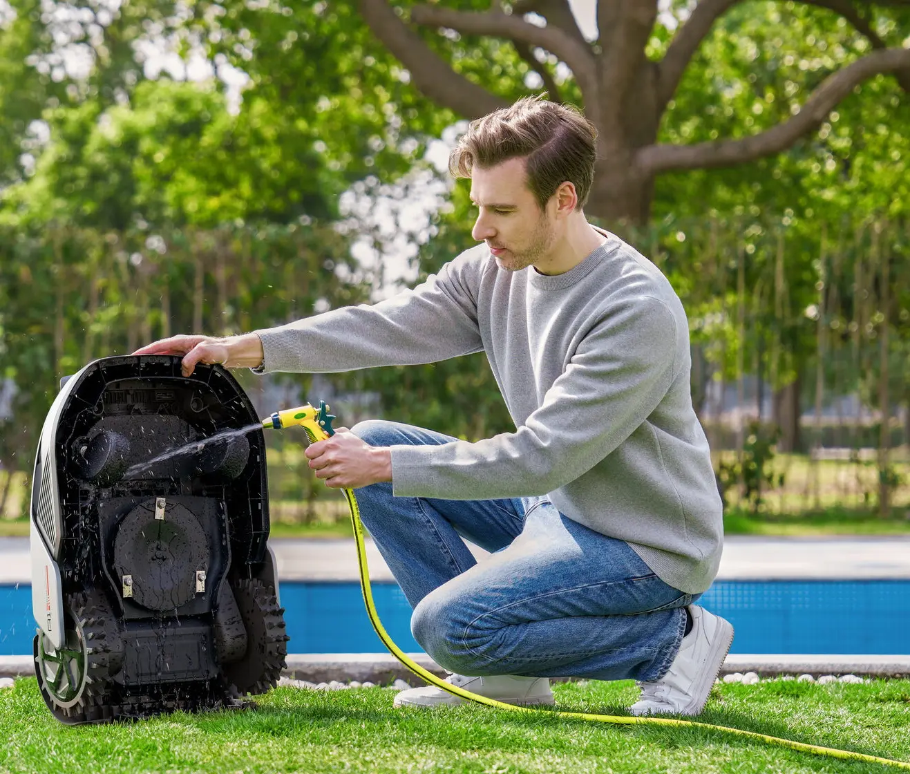 Mașină-robot de tuns iarba Dreame A1 Pro (Grey)