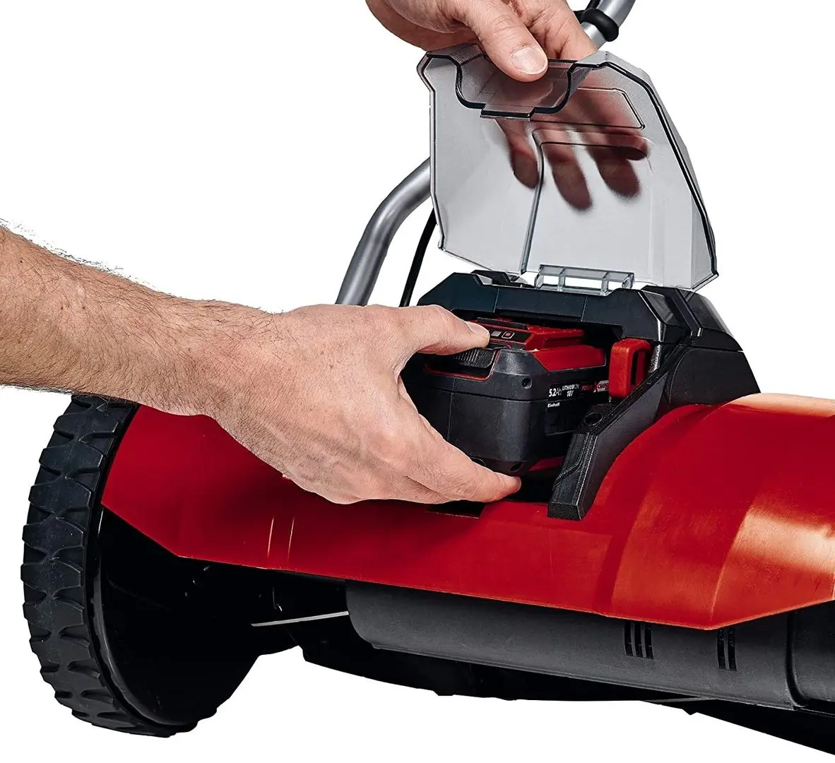 Masina electrica de tuns iarba Einhell GE-HM 18/38 Li-Solo