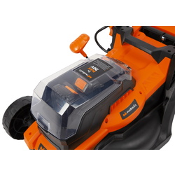 Masina de tuns iarba cu acumulator Evotools HGT681367 Solo (Orange/Black) Thumb