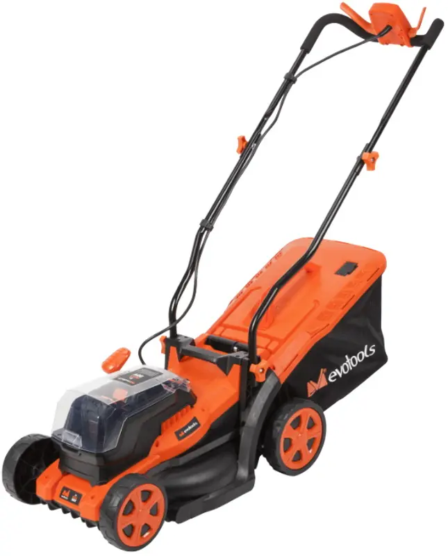 Masina de tuns iarba cu acumulator Evotools HGT681367 Solo (Orange/Black)