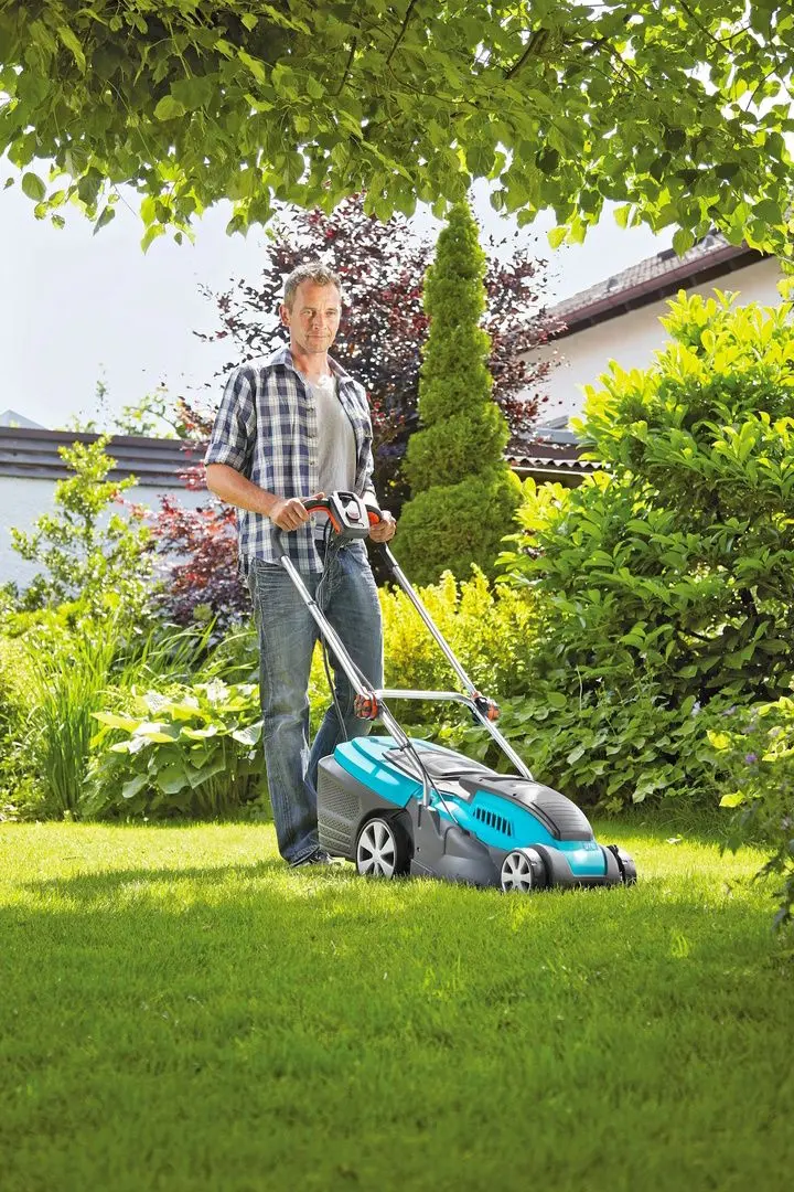 Masina electrica de tuns iarba Gardena Power Max 37 (Black/Blue)