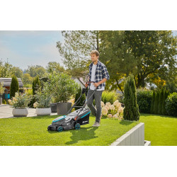 Masina electrica de tuns iarba Gardena PowerMax 37/1800 G2 (Black/Blue) Thumb