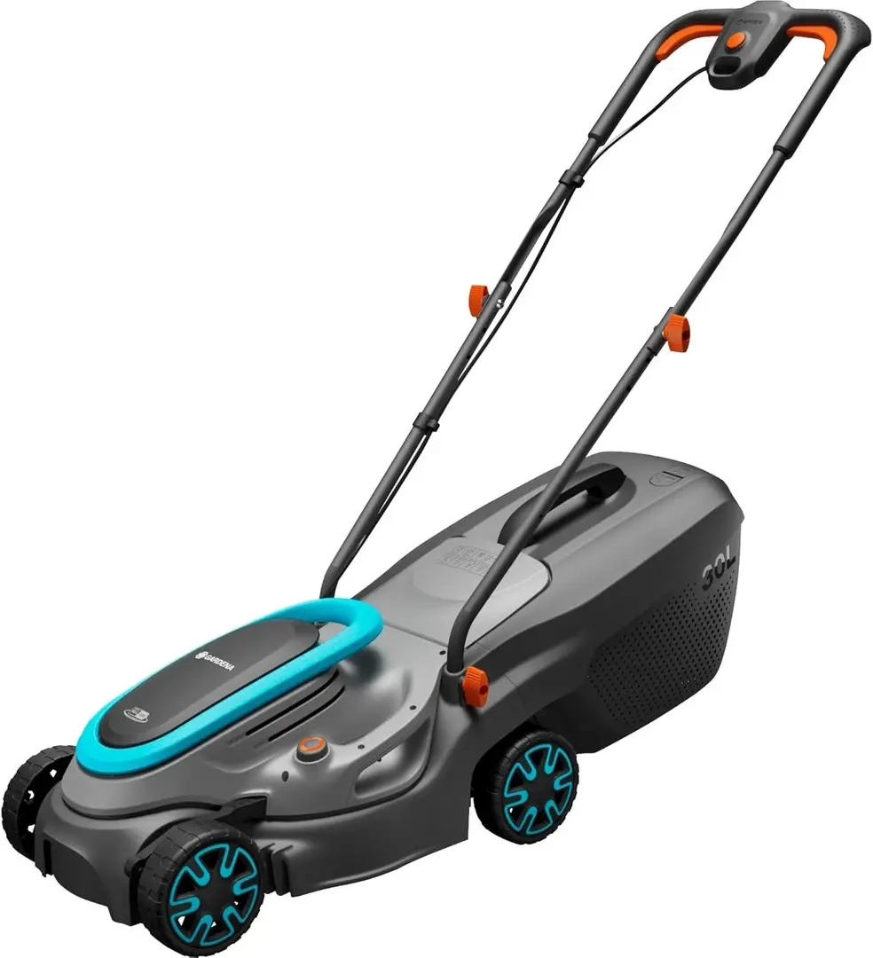 Электрическая газонокосилка Gardena PowerMax P4A (Black/Blue)