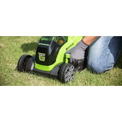 Masina de tuns iarba cu acumulator GreenWorks GD24LM33 (Green/Black) Thumb