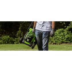 Masina de tuns iarba cu acumulator GreenWorks GD24LM33 (Green/Black) Thumb