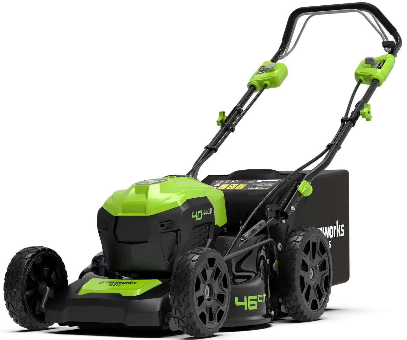 Masina de tuns iarba cu acumulator Greenworks GD40LM46SP (Green/Black)
