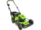 Masina de tuns iarba cu acumulator GreenWorks GD60LM46HP 60V 4Ah (Green/Black)