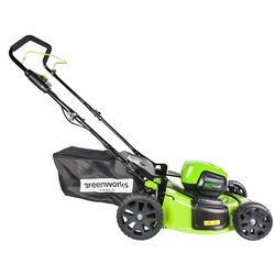 Masina de tuns iarba cu acumulator GreenWorks GD60LM46HP 60V 4Ah (Green/Black) Thumb