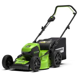 Masina de tuns iarba cu acumulator GreenWorks GD60LM46HP 60V 4Ah (Green/Black) Thumb
