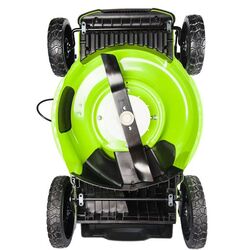 Masina de tuns iarba cu acumulator GreenWorks GD60LM46HP 60V 4Ah (Green/Black) Thumb