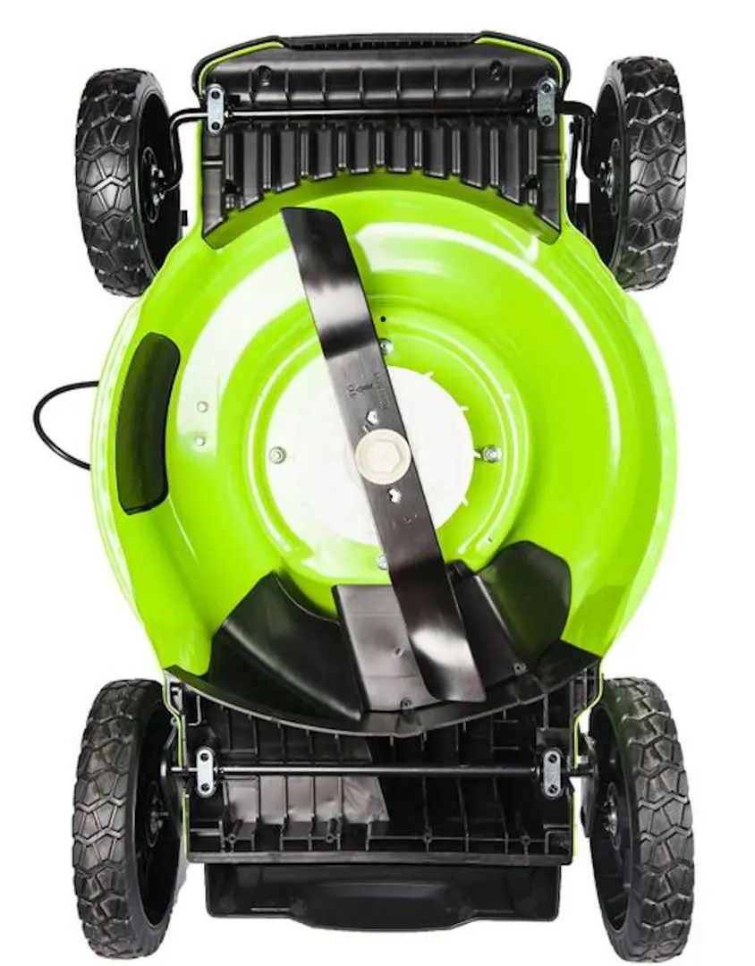 Masina de tuns iarba cu acumulator GreenWorks GD60LM46HP 60V 4Ah (Green/Black)