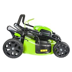 Masina de tuns iarba cu acumulator GreenWorks GD60LM46HP 60V 4Ah (Green/Black) Thumb