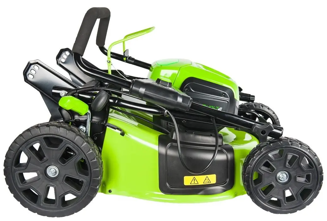 Masina de tuns iarba cu acumulator GreenWorks GD60LM46SP (Green/Black)