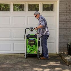 Masina de tuns iarba cu acumulator Greenworks GD60LM51SP (Green/Black) Thumb