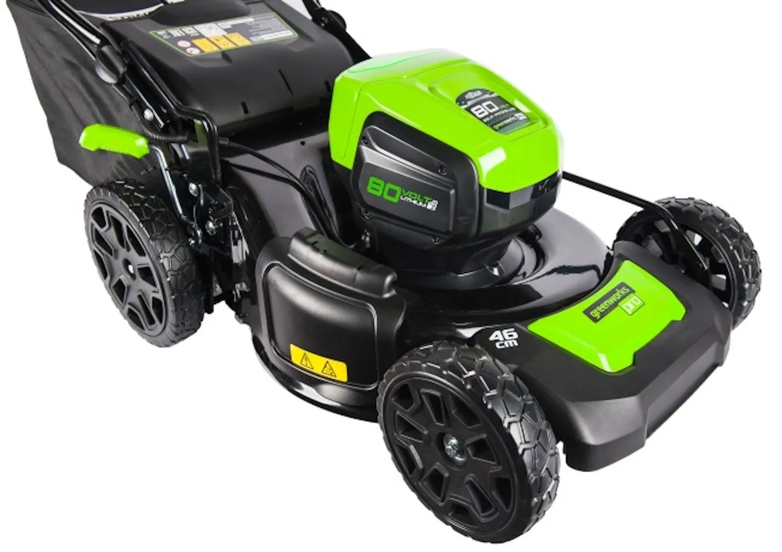 Masina de tun iarba cu acumulator GreenWorks GD80LM46 80V 4Ah