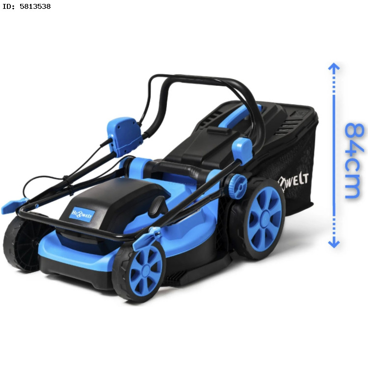 Masina de tuns iarba cu acumulator Hexwelt HW-KA-40 (Blue/Black