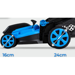 Masina de tuns iarba cu acumulator Hexwelt HW-KA-40 (Blue/Black) Thumb