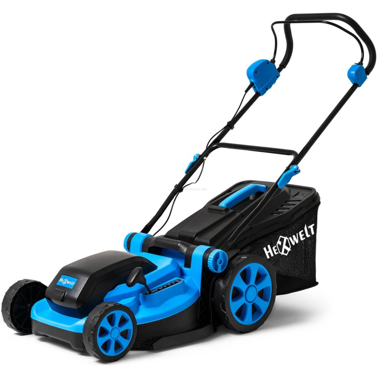 Sundinista experience BLACK&BLUE (WH)　40 Masina de tuns iarba cu acumulator Hexwelt HW-KA-40 (Blue/Black