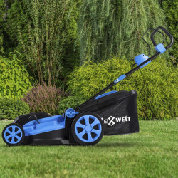 Masina de tuns iarba cu acumulator Hexwelt HW-KA-40 (Blue/Black) Thumb