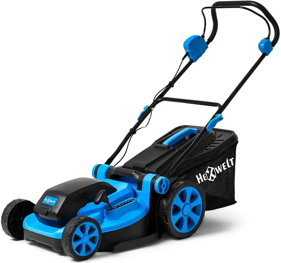 Masina de tuns iarba cu acumulator Hexwelt HW-KA-40 (Blue/Black)