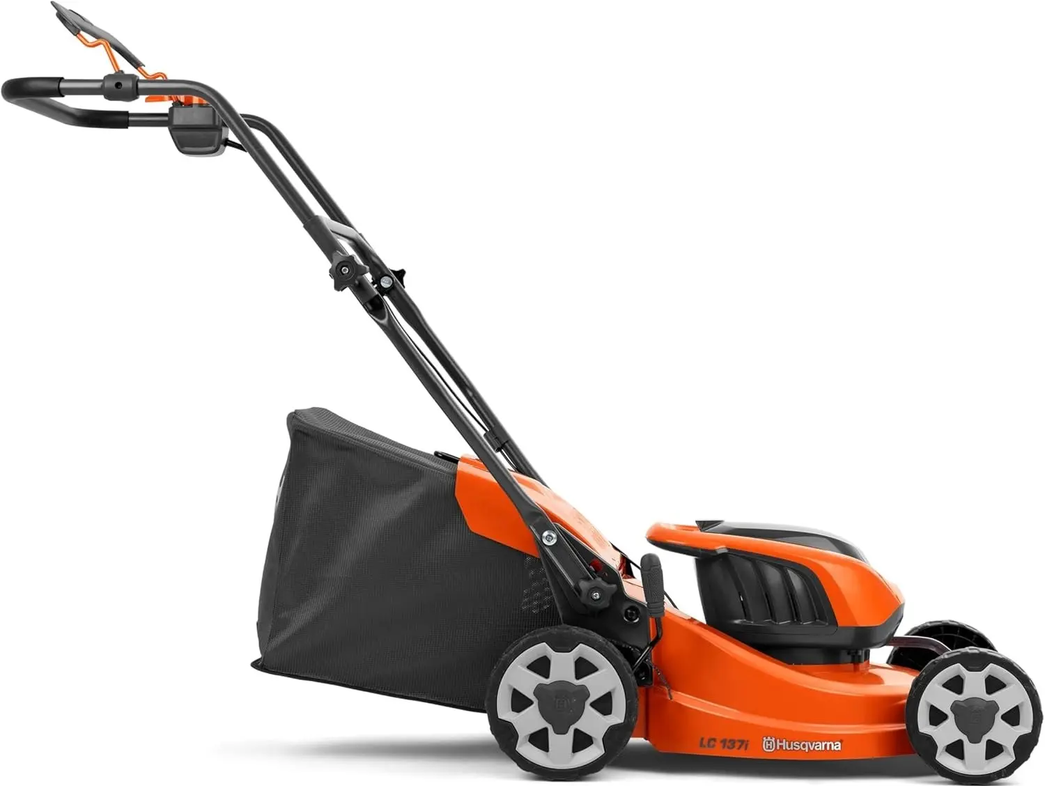 Masina de tuns iarba cu acumulator Husqvarna LC 137i (Orange/Black)