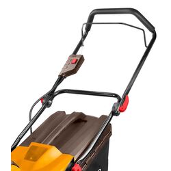 Аккумуляторная газонокосилка Ingco LMLI4020 (Yellow/Black) Thumb