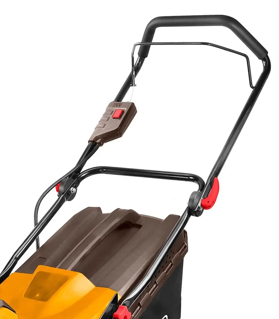 Аккумуляторная газонокосилка Ingco LMLI4020 (Yellow/Black) - 3