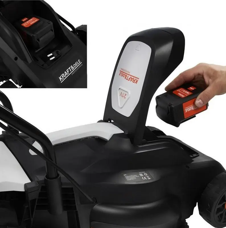 Masina de tuns iarba cu acumulator Kraft&Dele KD5550 (Black)