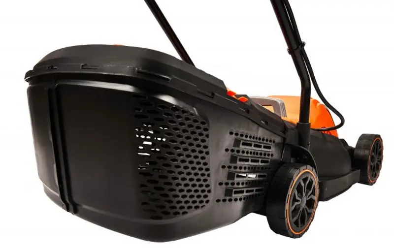 Электрическая газонокосилка Kraft&Dele KD5360 (Orange/Black)