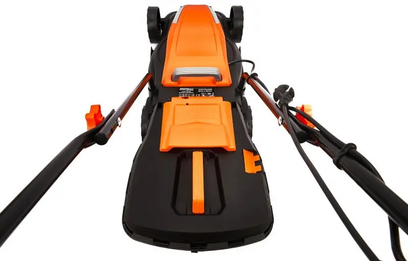 Электрическая газонокосилка Kraft&Dele KD5360 (Orange/Black)