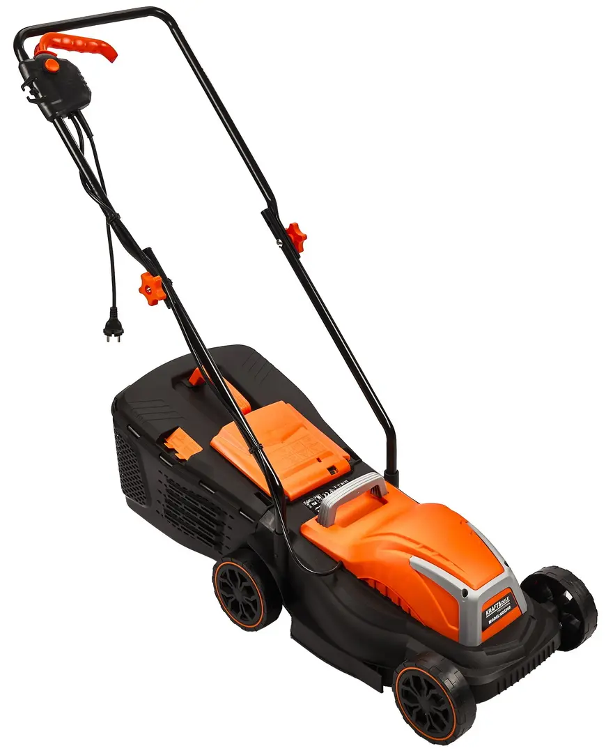 Электрическая газонокосилка Kraft&Dele KD5360 (Orange/Black)