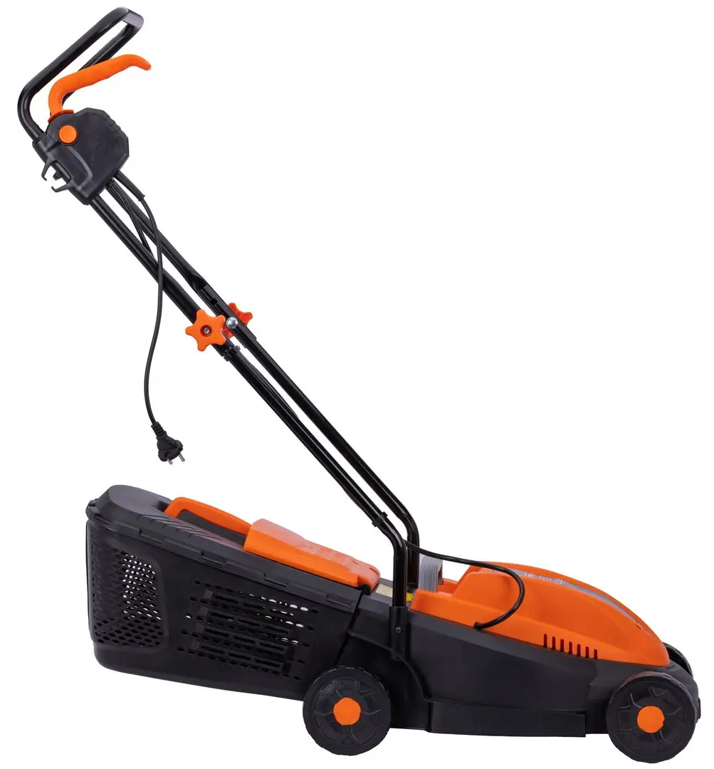 Электрическая газонокосилка Kraft&Dele KD5361 (Orange/Black)