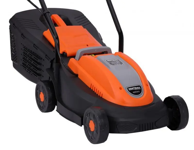 Электрическая газонокосилка Kraft&Dele KD5361 (Orange/Black)