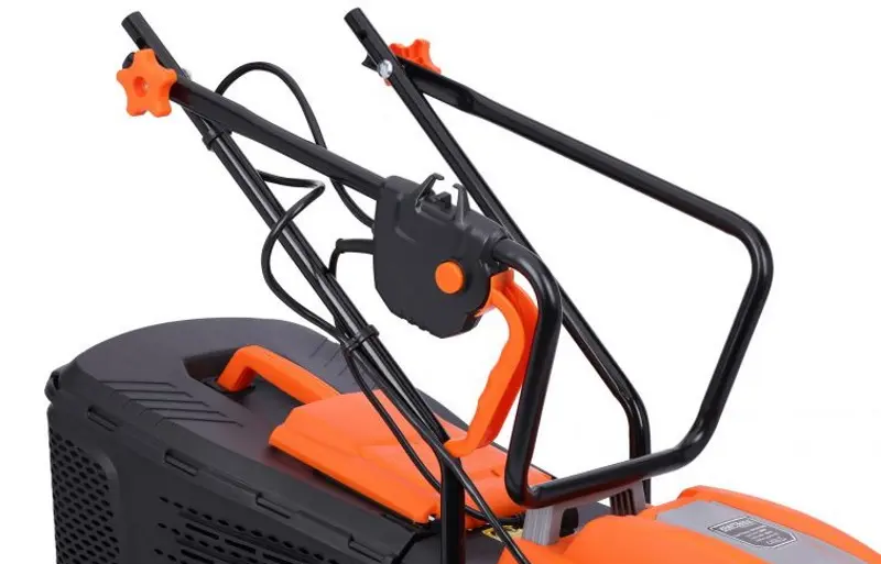 Электрическая газонокосилка Kraft&Dele KD5361 (Orange/Black)