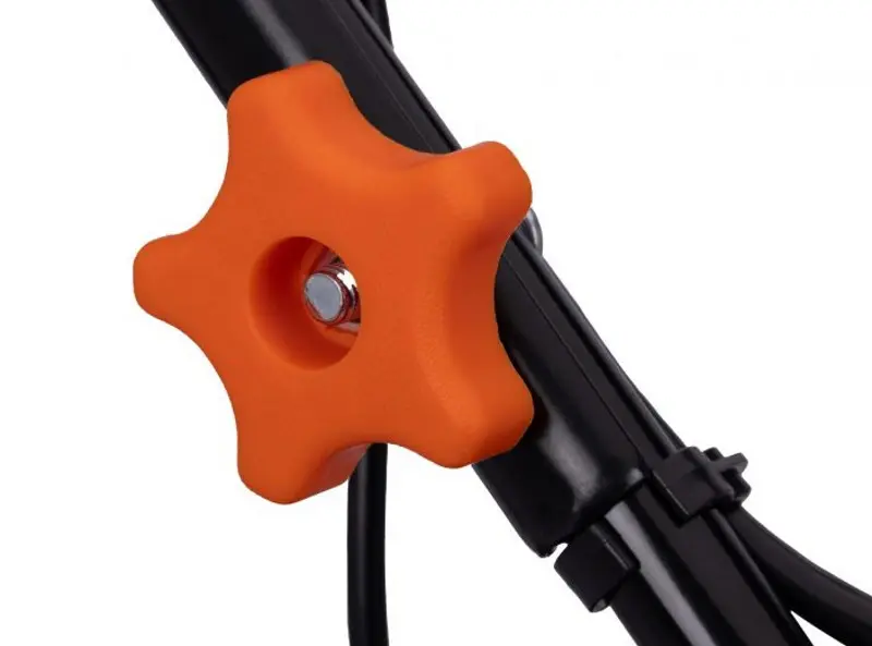 Электрическая газонокосилка Kraft&Dele KD5361 (Orange/Black)