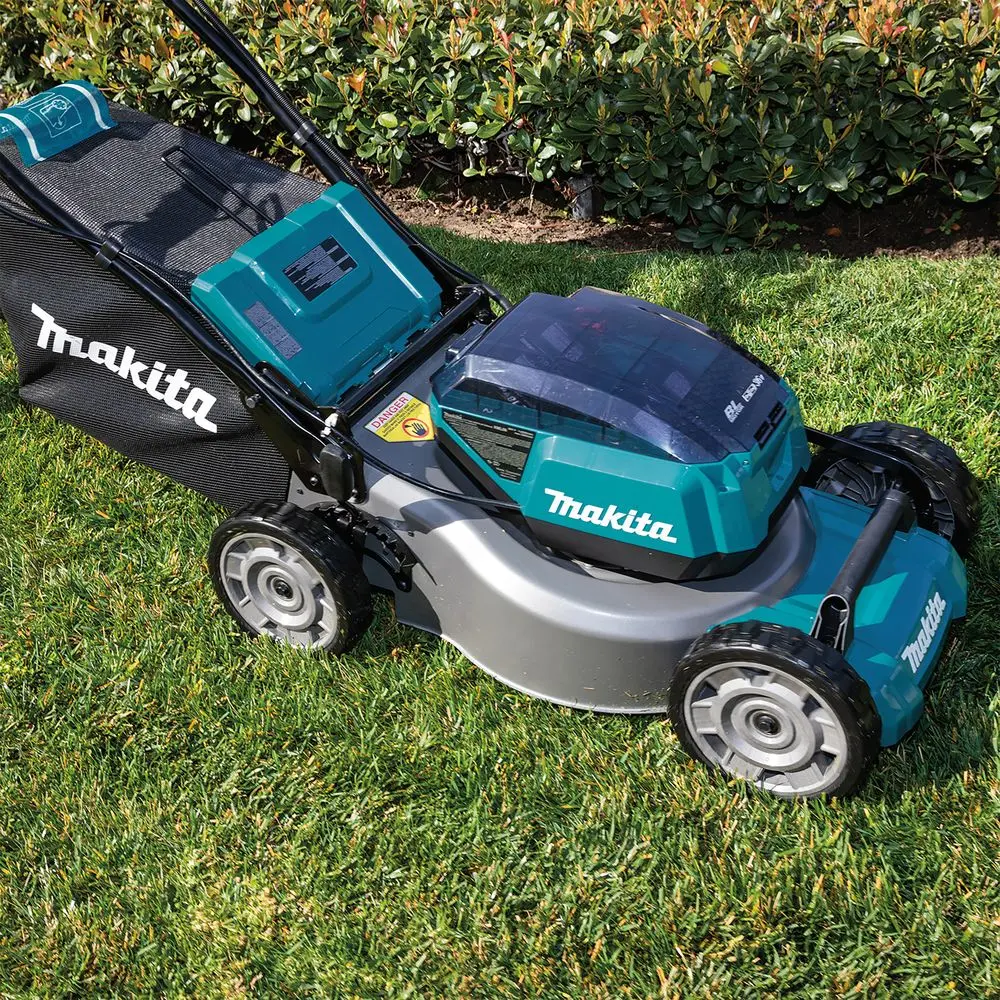 Masina de tuns iarba cu acumulator Makita DLM462PG4 - 8