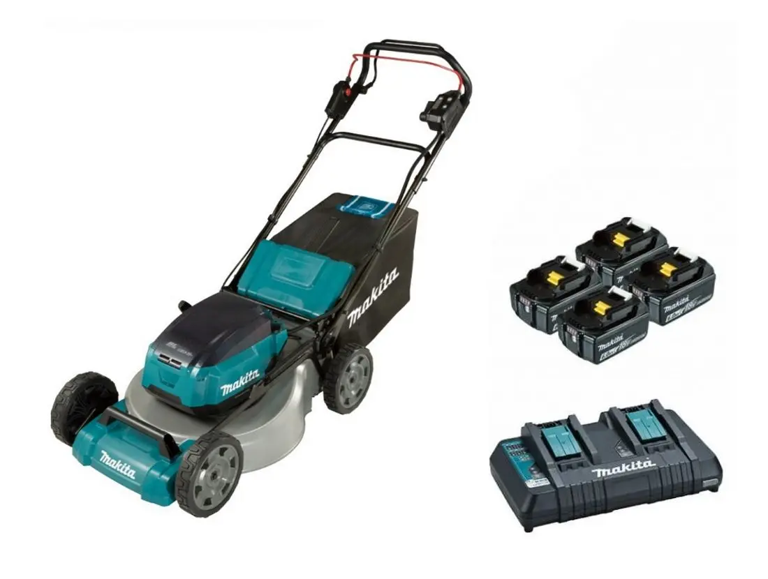 Masina de tuns iarba cu acumulator Makita DLM465PG4