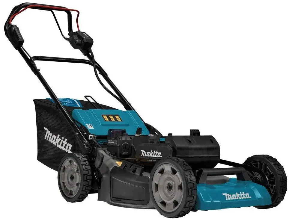 Masina de tuns iarba cu acumulator Makita LM001CZ + PDC1200A01 - 3