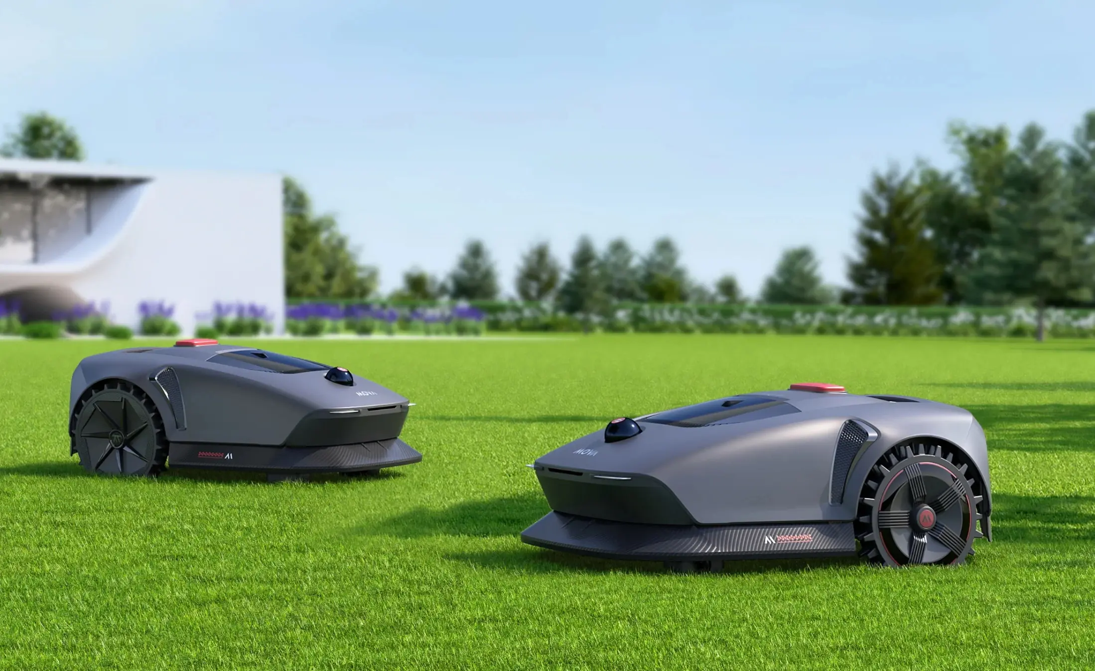 Mașină de tuns iarba Mova 1000 (Grey)