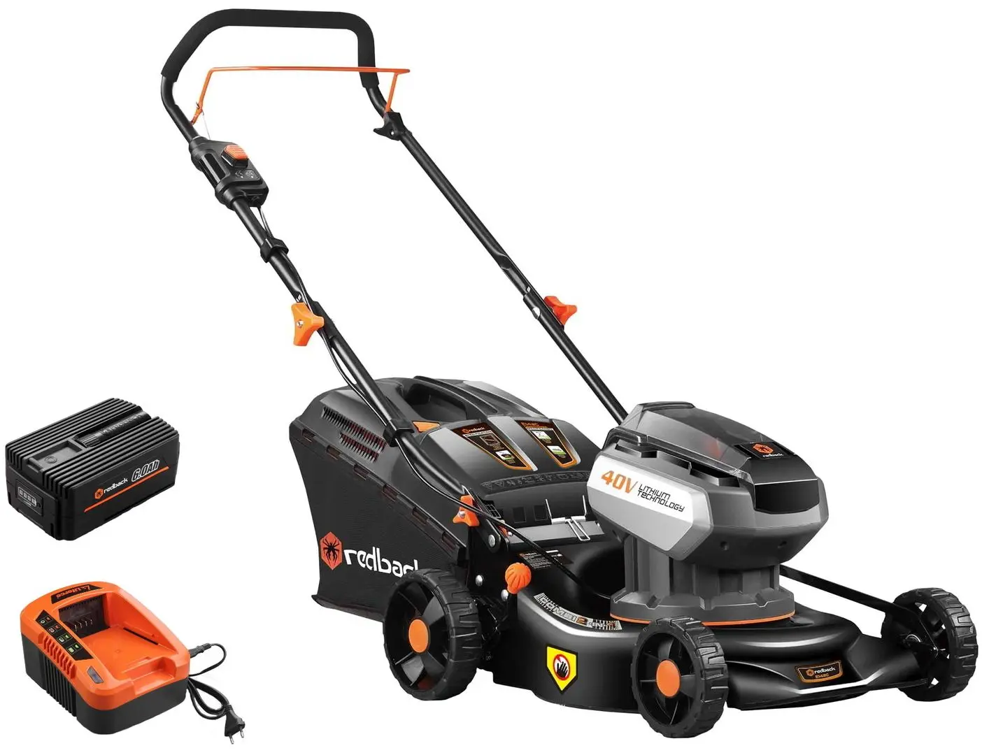 Masina de tuns iarba cu acumulator Redback E142C + Аккумулятор EP60 + Зарядное устройство EC50