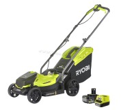 Аккумуляторная газонокосилка Ryobi ONE+ RLM18X33B40 (Green/Black)