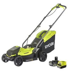Masina de tuns iarba electrica Ryobi ONE+ RLM18X33B40 (Green/Black)