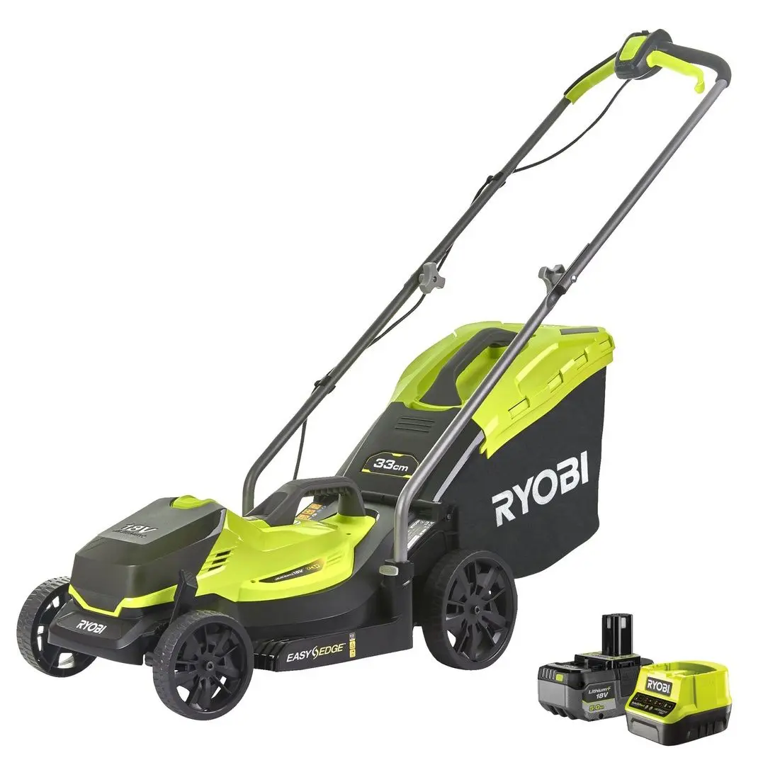 Masina de tuns iarba electrica Ryobi ONE+ RLM18X33B40 (Green/Black)