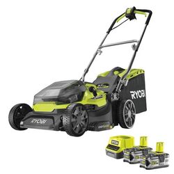 Электрическая газонокосилка Ryobi RY18LMH37A-250 (Green/Black) Thumb