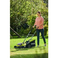 Электрическая газонокосилка Ryobi RY18LMH37A-250 (Green/Black) Thumb