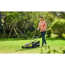 Электрическая газонокосилка Ryobi RY18LMH37A-250 (Green/Black) Thumb