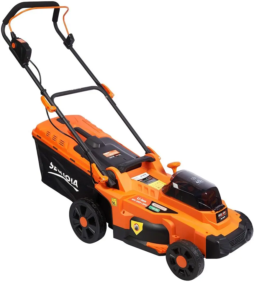 Masina de tuns iarba cu acumulator Sequoia SBL4037B-E2W