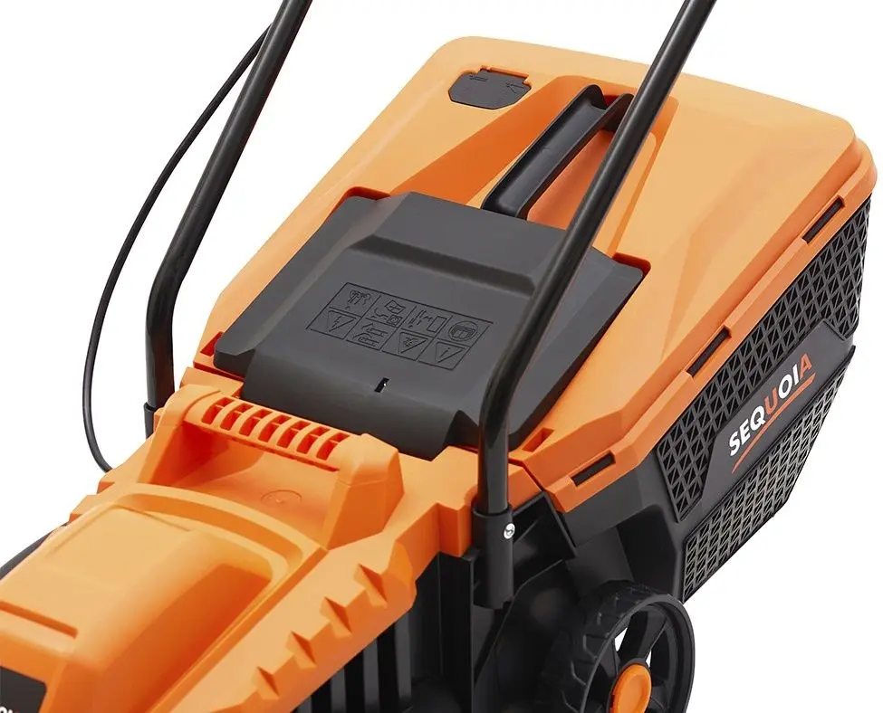 Электрическая газонокосилка Sequoia SELM1432 (Orange/Black)